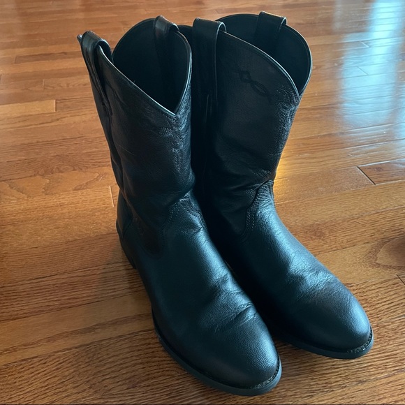 Ariat Other - Ariat Black Heritage Roper Boots Western Cowboy Size 9.5